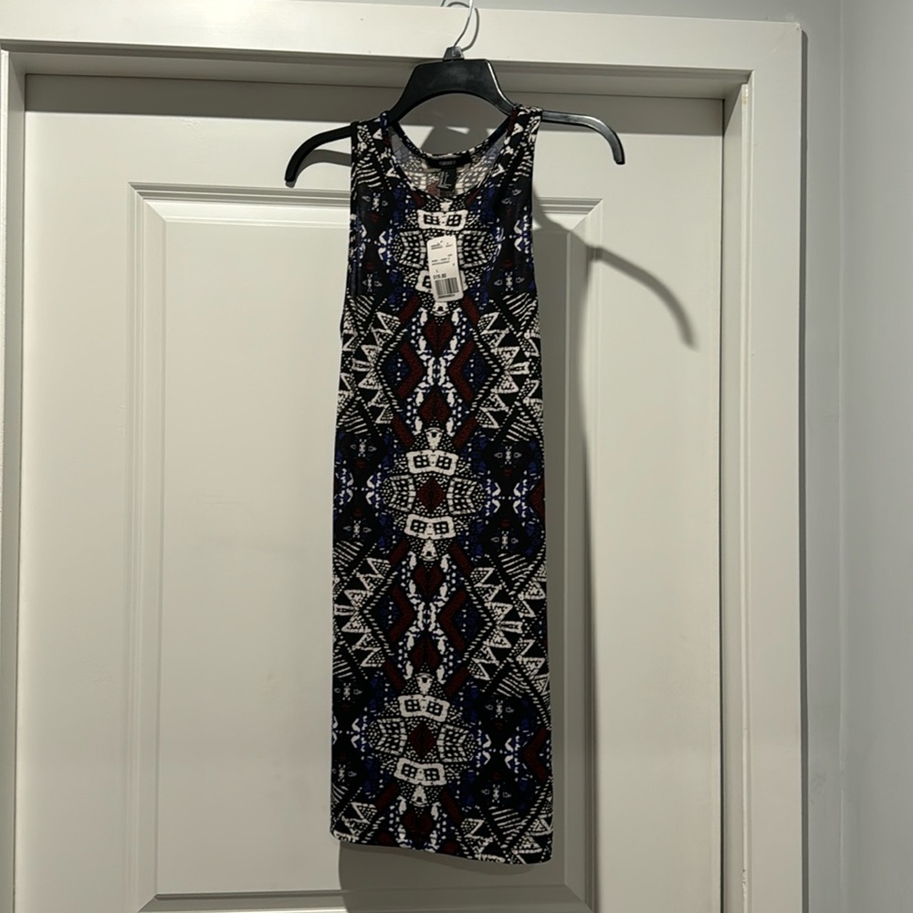 Women summer, tank dress knee length.
